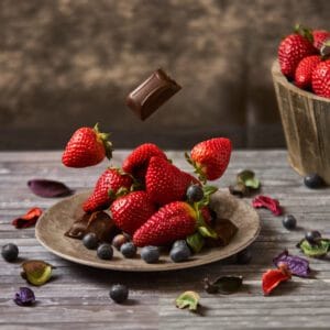Fotografía gastronómica - fresas