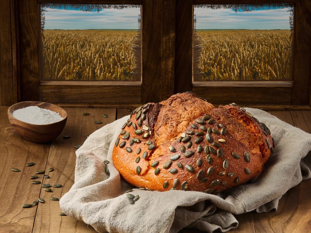 Fotografía gastronómica - pan calabaza Fotografía gastronómica - pan calabaza