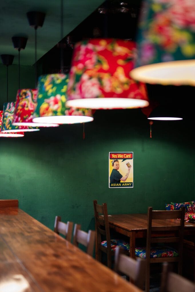 Fotografía de interiores de restaurantes - Asian Army