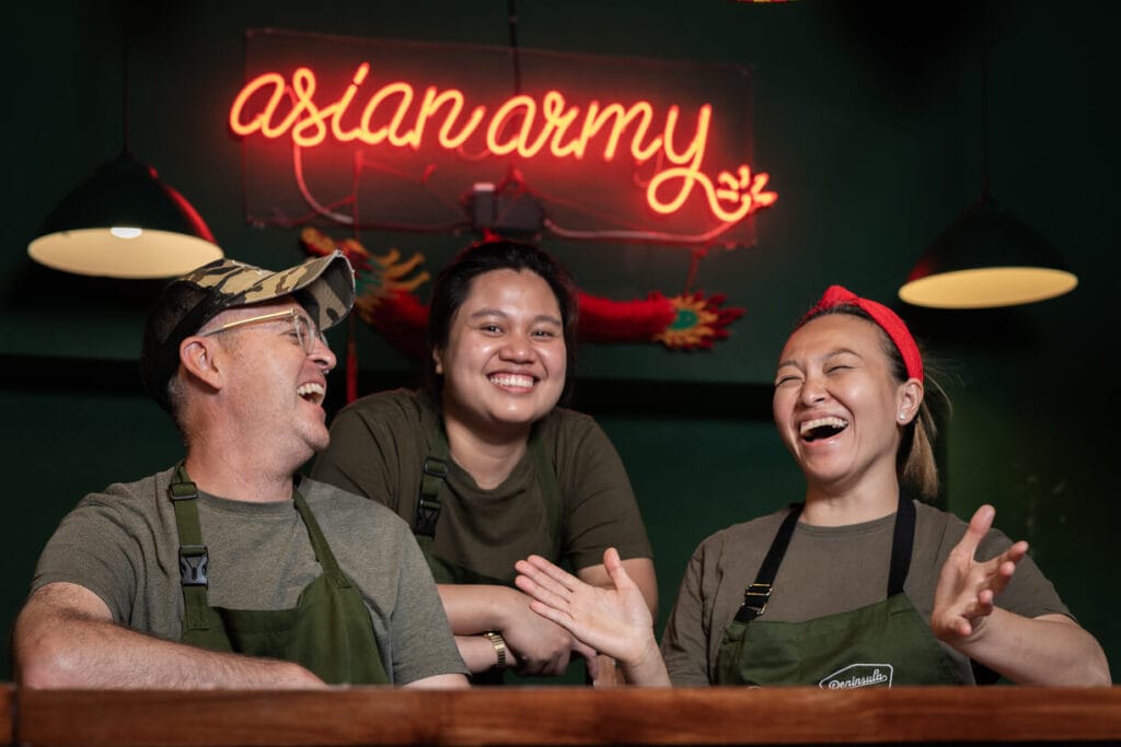 Fotografía de retrato - Chefs y equipo - Asian Army